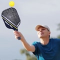 Miniatyrbild 4 av 8: Pickleball Racket Set, Halksäkra Strandsporteracketer för Träning
