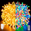 Pikkukuva 1 / 3: Ulkojouluvalot, 20M 200 LED ulkojouluvalot, lämmin valkoinen