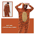 Miniatyrbillede 2 af 5: Cosusket Komfortpassende Unisex Pyjamas - Perfekt Tigger Tigger L
