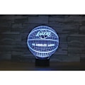 Miniatyrbilde 5 av 5: USB fargerik berøring 3D gradient LED-lys (USB-nøkkel),