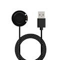 Pikkukuva 1 / 7: 2-nastainen 4 mm Space Charger -virtalähdeadapteri Yhteensopiva T500 Pro T500/X7 -lataustelakan kaapelikiinnikkeellä Smart Watch -teline