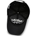 Miniatyrbillede 6 af 7: Retro Brevbroderi Baseballkepsar Vår Sommar Män Kvinnor Bomull Justerbar Casual Hip Hop Streetwear Solhattar y2k hatt black Justerbar
