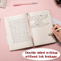 Miniatyrbillede 3 af 7: A5-skitsebogrem Notesbog Lille notesbog A6-notesbøger og tidsskrifter Brevpapir Dagbog Skriveblok Kontor Skoleartikler Pink A5