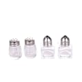 Miniatyrbillede 1 af 5: 2 stk. Transparent Mini Krydderi Shaker, til krydderier, krydderier, S