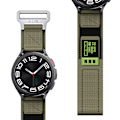 Miniatyrbilde 1 av 6: 20 mm 22 mm nylonklokkerem for Garmin Forerunner 245 / 645 MUSIC, 20 mm 22 mm universal klokke for Garmin vivoactive 3 MUSIC army green Quick Fit 20mm