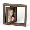 Miniatyrbillede 1 af 5: Fotoramset, 23 × 21 cm, bröllopsfotoram i MDF-trä
