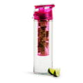 Pikkukuva 1 / 2: Vattenflaska Fresh med fruktkolv 75 cl Sagaform Rosa one size