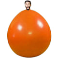 Pikkukuva 1 / 7: Jättiläispallo 72 tuumaa Gigantiläinen ihmispallo Pyöreä kiipeilypallo Paksu lateksipallo Häät Syntymäpäiväkoristelu Orange