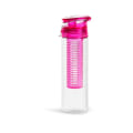 Pikkukuva 2 / 2: Vattenflaska Fresh med fruktkolv 75 cl Sagaform Rosa one size