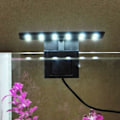 Miniatyrbillede 1 af 5: LED-akvarielampe, akvarieclipslampe, slank LED-akvarielampe, maksimal installationsglastjocklek: 5 mm
