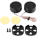 Miniatyrbillede 1 af 8: Diskant Bilhøjttaler Tweeter, Minihøjttaler Audio Tweeter 35mm 98dB Højttaler Bilhøjttaler Sort 12V 500W