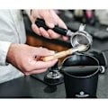 Miniatyrbilde 2 av 5: Espresso rengjøringsbørste for kaffekverner, mobile filtre eller espressomaskiner - Elegant design med trehåndtak, br