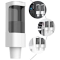Miniatyrbild 5 av 8: Engångskopp dispenser väggmontering dragtyp papper kopp hållare arrangör maskin vit engångskopphållare maskin Vit