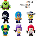 Miniatyrbillede 2 af 4: Brawl Stars Mobilspil Vildmark Strid Stående Kort [LGL] Grøn Green 1pc