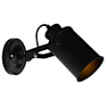 Miniatyrbilde 1 av 5: Retromalt jernhode vegglampe veggmontert vegglampe justerbar vegglampe svart (uten plugg)