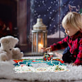 Miniatyrbilde 3 av 8: Elektrisk Bilbane - 15 deler By-Puslespill Leke for Jenter og Gutter 3-6 år 15 pcs