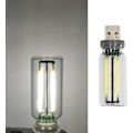 Miniatyrbillede 1 af 7: Mini USB Bil Natlys - Berøringsstyret LED Stemningslys til Bilskab & Soveværelse, Model B b