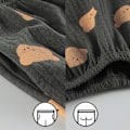 Miniatyrbilde 4 av 6: Sovklær Pyjamas Dame vår og høst bomull langarmet tynn XXXL XXXL