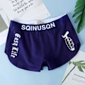 Miniatyrbild 5 av 7: Plus Storlek Mäns Underkläder Boxers Herrbyxor Är Bekväma Och Andas, Medelhöjd Underkläder. Bomull Fyra Hörn Boxare 3 pieces XL 60-70KG