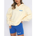 Miniatyrbilde 3 av 4: Høst og vinter Ny hettegenser i mockaskum Beige Beige 3XL#