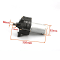 Miniatyrbild 5 av 5: 12/24V DC-generator Handvevad Dynamo Hydraulisk testmotor Vindkraft Power Dynamoto