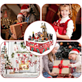 Miniatyrbilde 7 av 8: Julepuslespill Musikkboks, 3D Tremodell Samlelek Toy for Ferieglede