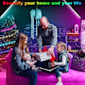Miniatyrbilde 4 av 5: 20m LED-lys Bluetooth RGB-lys LED-båndlys