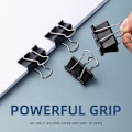 Miniatyrbillede 1 af 4: Ekstra Store Binderclips 2\" - 48 Stk Metalclips til Hjem & Skoleartikler 2 Inch