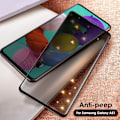 Miniatyrbild 4 av 8: 2 st 3D böjd full cover sekretess skärmskydd för OPPO Reno 9 5G Anti-spion skydd