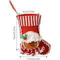 Miniatyrbilde 4 av 8: Juledekorasjoner - Juleposer, Pepperkake-mann juleposer, Søte peisdekorasjoner, Juletrær, Utendørs soverom, Julegran, Sengedør, Fest Damer