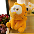 Miniatyrbild 4 av 4: Garfield plyschdocka barnens födelsedagspresent kuddedocka europeisk mink sittande version - 25 cm 25 cm