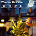 Miniatyrbilde 3 av 4: 200 LED Batteridrevne Feelykter, 20 Meter Lyslenke med Fjernkontroll, 8 Moduser Warm Long fairy lights