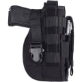 Miniatyrbild 1 av 3: Universellt taktiskt hölster för högerhänta Molle Pistolhölster Combat Airsoft bälteshölster Multicam för högerhänta (svart)