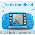 Miniatyrbillede 1 af 7: Bærbar Klassisk Nostalgisk Tetris Spilmaskine Pædagogisk Legetøj Skærm Håndholdt Pocket Gaming Player Elektronisk Legetøj Blå