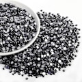 Miniatyrbild 2 av 3: 2880 st Jet Hematit Platta Baktill Rhinestones för DIY-hantverk, SS30, 6.3-6.5mm Jet Hematite SS30/2880pcs