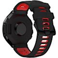 Miniatyrbillede 3 af 7: Silikon urrem med rustfrit stål spænde - udskiftningsrem til Garmin Forerunner/ 235/235lite/ 220/230/620/630/735xt, til Garmin Approach S20/S5/S6