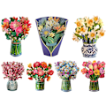Pikkukuva 3 / 7: 3D Pop Up Kukka Onnittelukortti Äitienpäiväksi Luova Monityylinen Kimppu Syntymäpäiväkortti Kiitos Postikortti Syntymäpäiväksi Little Daisy