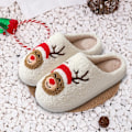 Miniatyrbilde 4 av 8: Plush Elg Julesko, Komfortable Sovesko Red pure B 40/41 EU