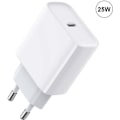 Miniatyrbilde 1 av 4: 25W USB-C Hurtiglader Hvit for Samsung Galaxy A34 A32 4G-5G A54 A30 A31