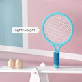 Miniatyrbilde 4 av 7: Tennis- og badmintonracket-lekesett for barn, bærbart sett for utendørs lek og treningskamper Purple blue
