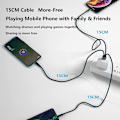 Miniatyrbilde 2 av 8: Multi USB C Splitter Kabel, USB A till Dubbel Typ-C + Micro USB