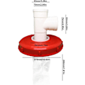 Miniatyrbild 5 av 5: IBC-lockfilter, tvättbart nylon IBC-filter, IBC-skydd