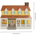 Miniatyrbillede 7 af 7: Juleduftslysbrænder Hus | Heksehush Røgelseholder til Sæsonbestemt Borddekoration