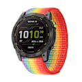 Pikkukuva 1 / 7: 26 mm 22 mm Virallinen nylon Garmin Enduro 2/Fenix ​​6X 6 Pro 5X 5 Plus 7X 7/Epix Gen 2 Ultralevy Älykellohihnojen ranneke G 26mm Fenix 7X-3HR