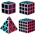 Miniatyrbild 1 av 5: Speed ​​​​Cube Set, Pussel Cube Bunt av 2x2 3x3 4x4 Pyramid Speed