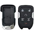 Miniatyrbilde 4 av 5: Ersättningsnøkkel Fob Cover Case passer for Chevy Suburban Tahoe 2015 2016 2017 2018 2019 2020 GMC Yukon Nøkkelfri Inngang Smart