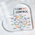 Miniatyrbild 2 av 5: Hjärtformad Affirmation för Mental Hälsa, Akrylpresenter, Dekoration för Terapi mot Ångest
