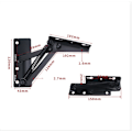 Pikkukuva 2 / 4: [2-pakkauksessa] Taitettava sängin nostohihna 3-asentoinen kulmamekanismi Lazy Sofa Bracket