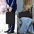 Miniatyrbillede 7 af 7: Laptopfodral Case 13, 13,3, 14, 15, 15,6 15,4 tommer til Macbook Pro Air Vandtæt Notebook- cover Lenovo ASUS Huawei-taske Mørkegrå Til 13-13,3 tommer