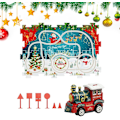 Miniatyrbilde 1 av 8: Puslespill Jernbanevogn Lekesett - 13 deler Julemontering Modell for Barn 13 pcs